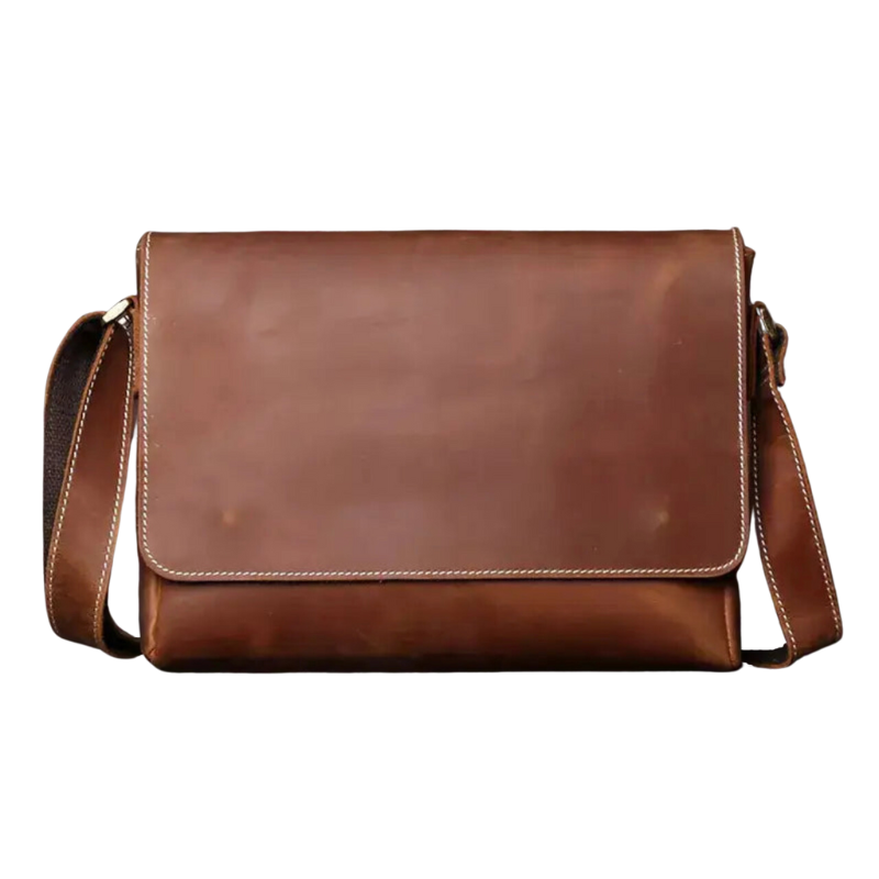 Sacoche homme cuir marron marron