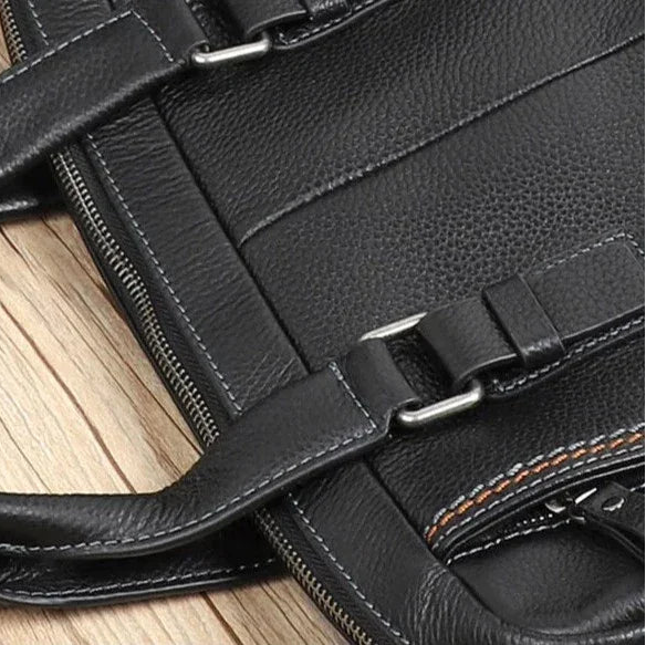 Sacoche homme cuir ordinateur
