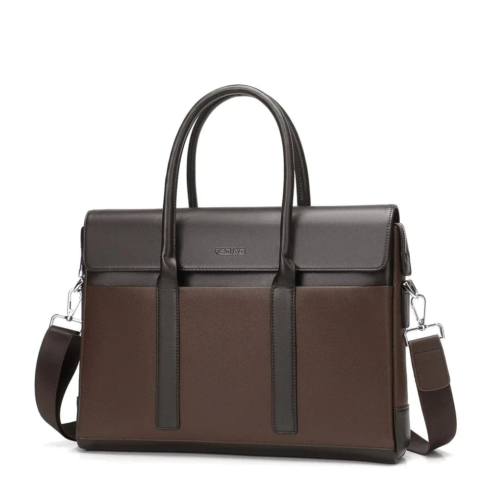 Sacoche homme d’affaires marron foncé