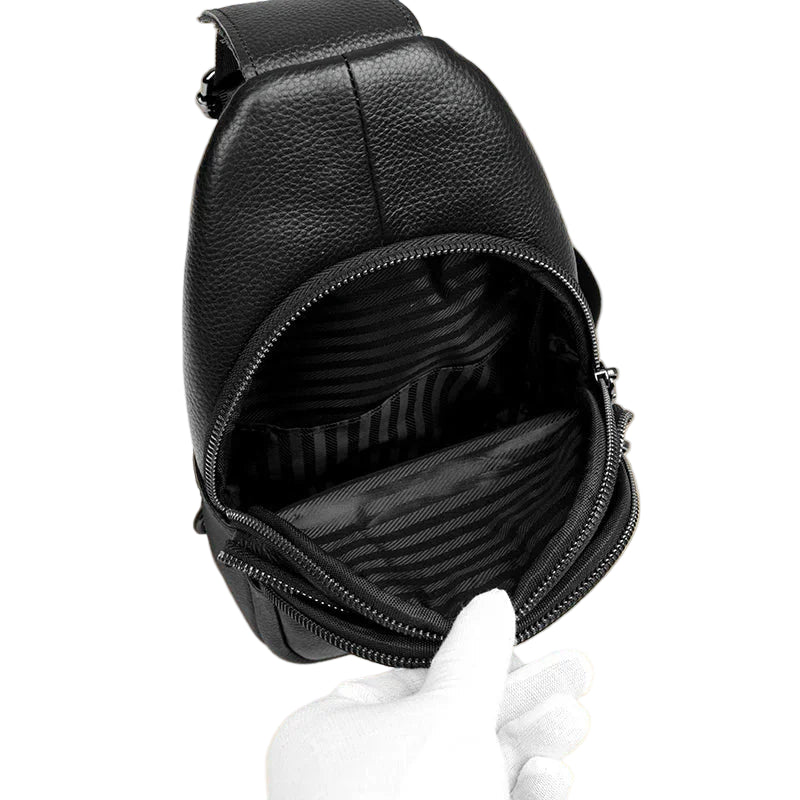 Sacoche homme noire tendance