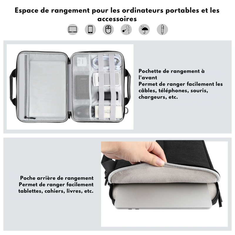 Sacoche homme ordinateur
