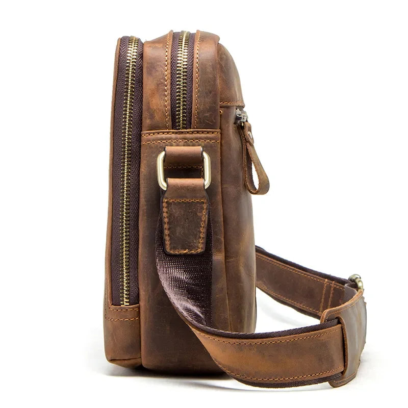 Sacoche homme vintage