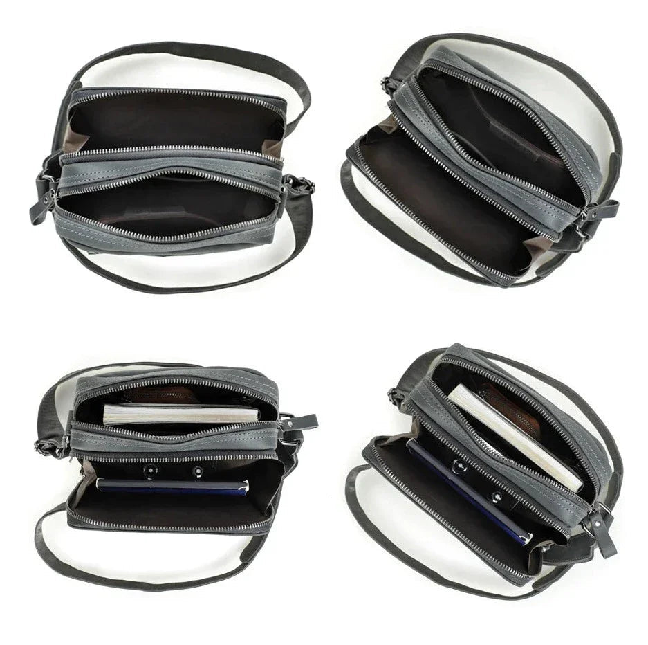 Sacoche homme vintage