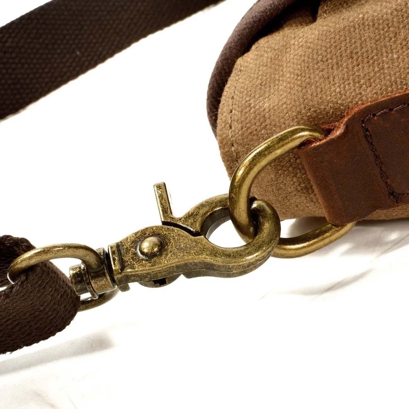 Sacoche homme vintage à rabat