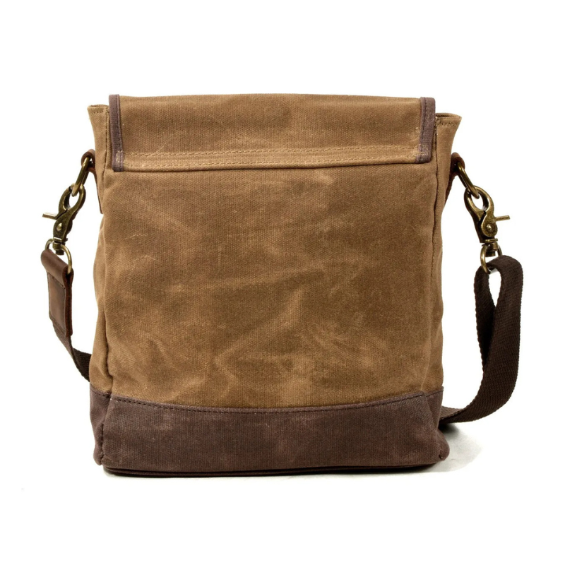 Sacoche homme vintage à rabat