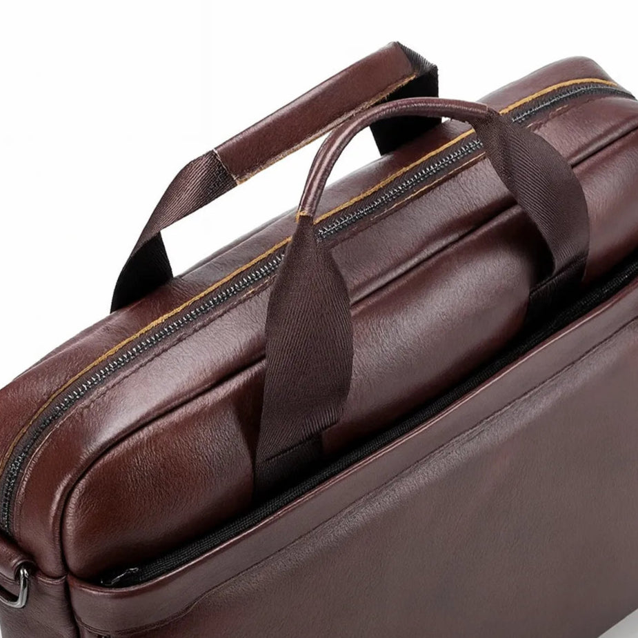 Sacoche ordi cuir homme