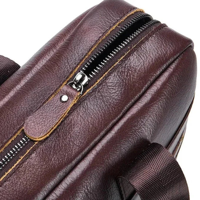 Sacoche ordi cuir homme