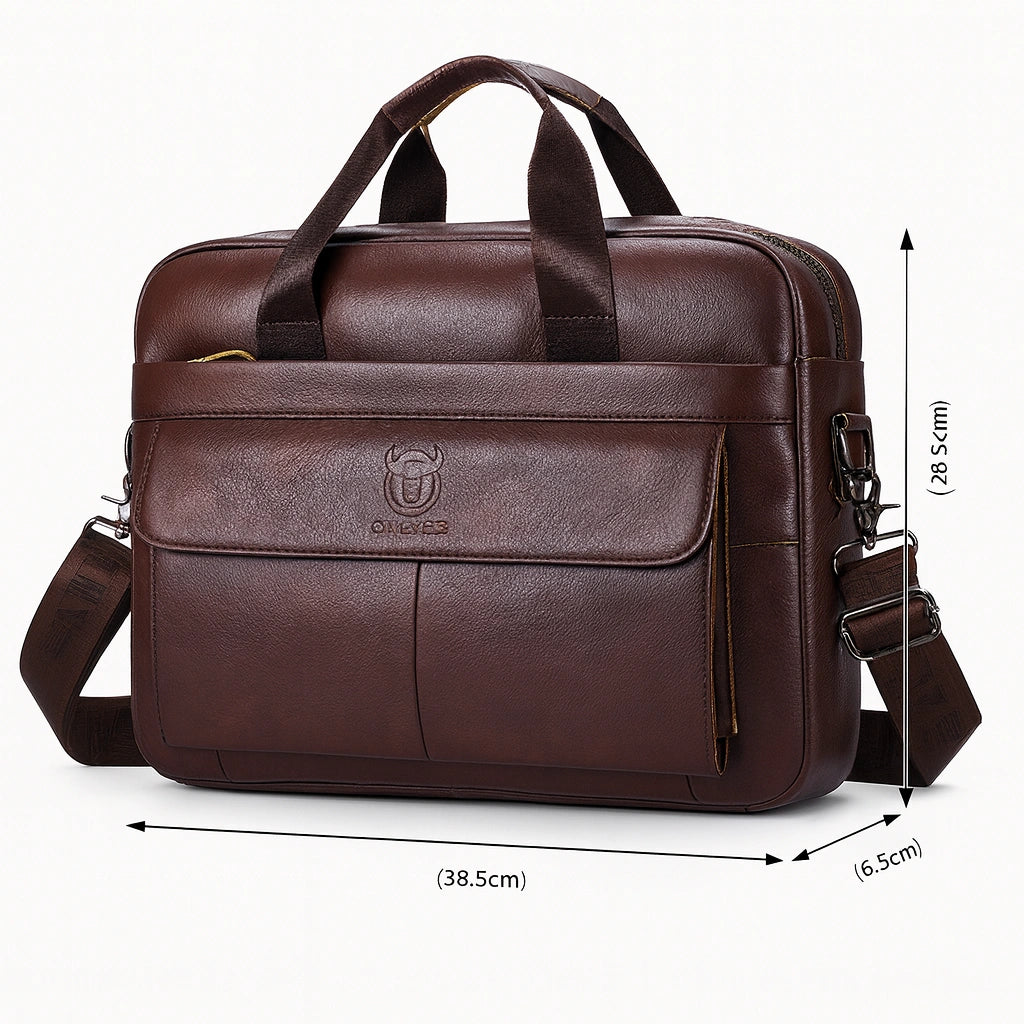 Sacoche ordi cuir homme