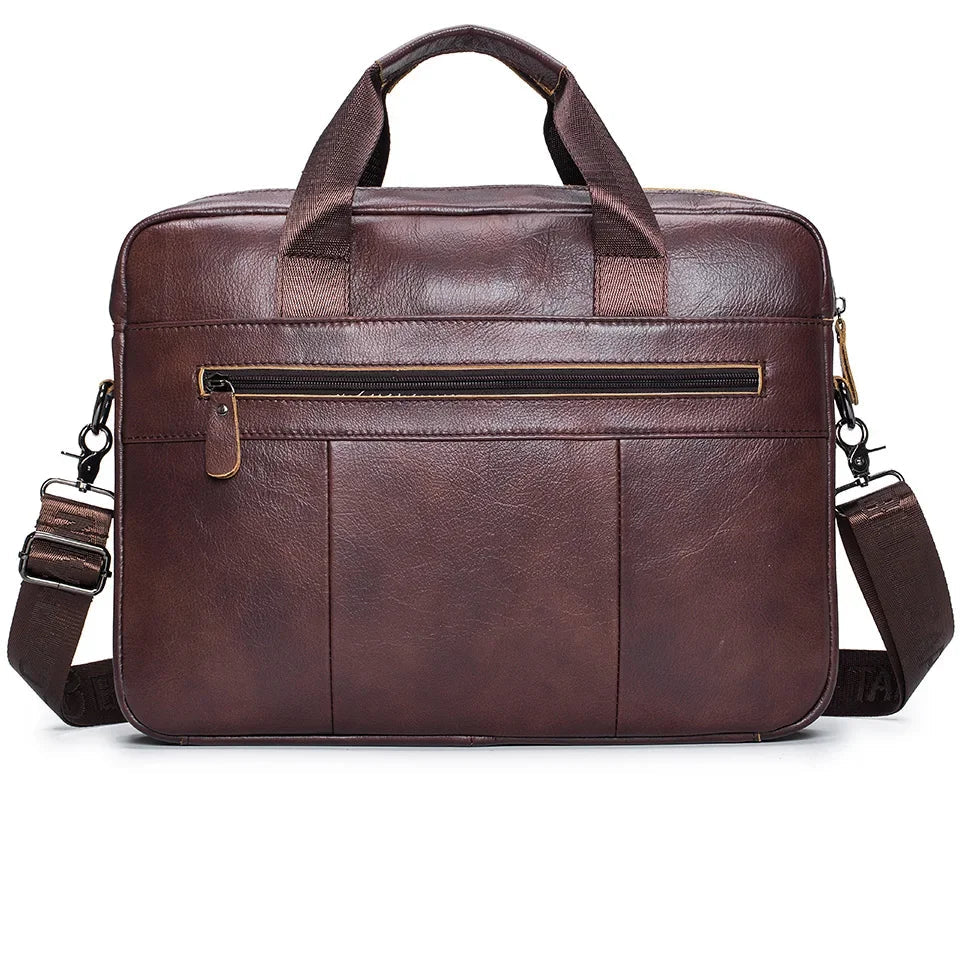 Sacoche ordi cuir homme