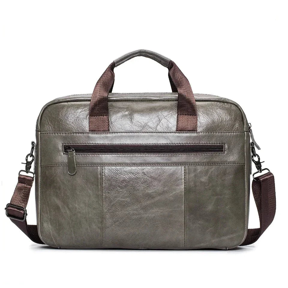 Sacoche ordi cuir homme