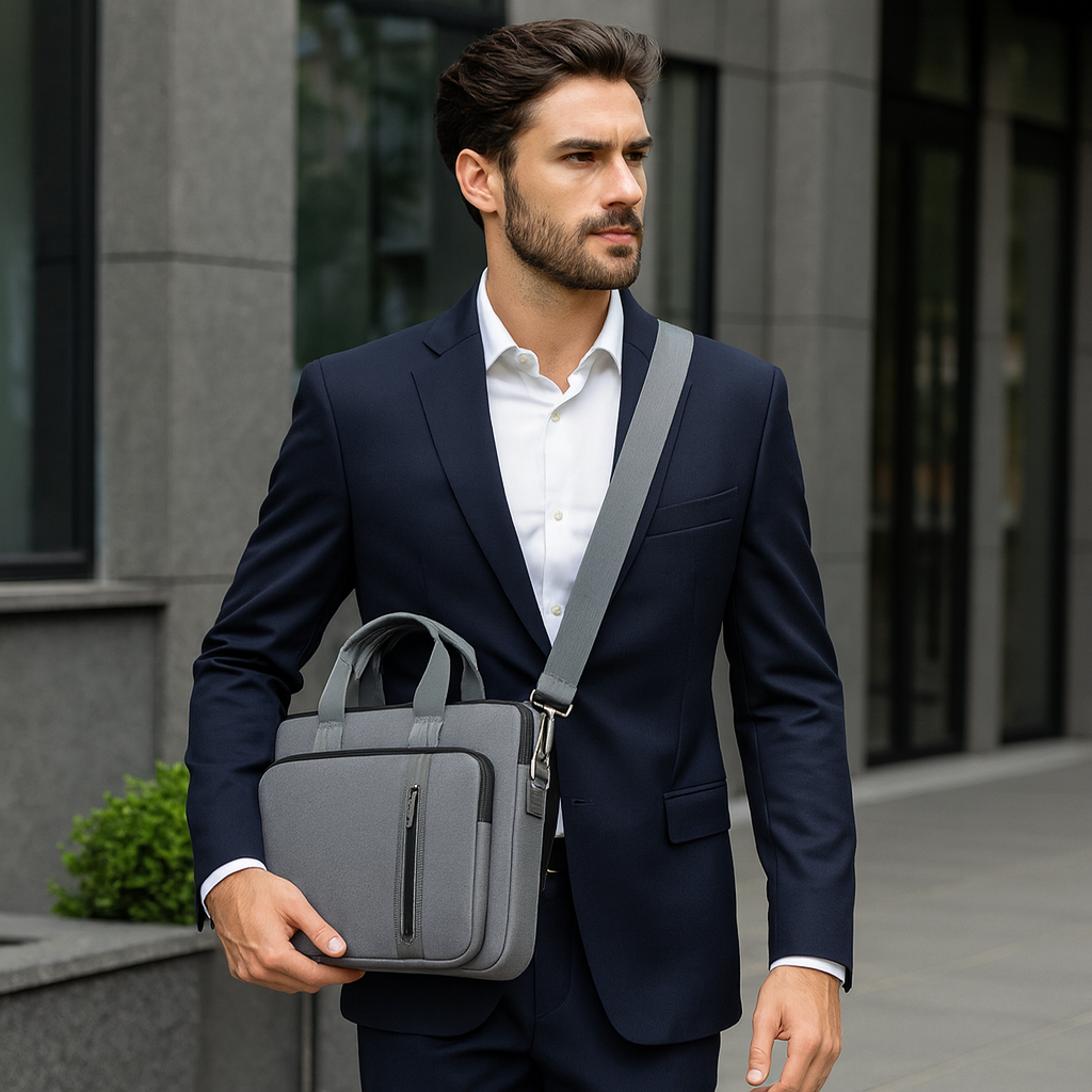 Sacoche ordinateur 17 pouces homme