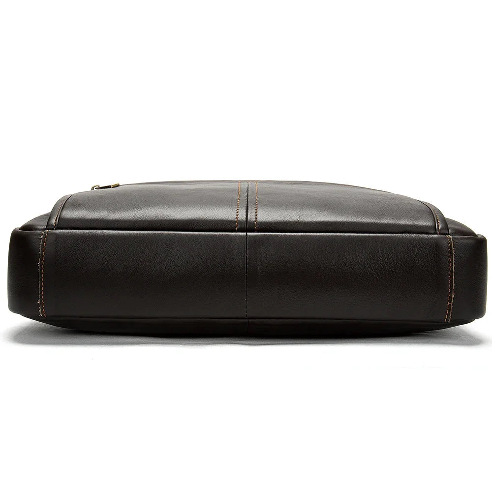 Sacoche ordinateur cuir homme