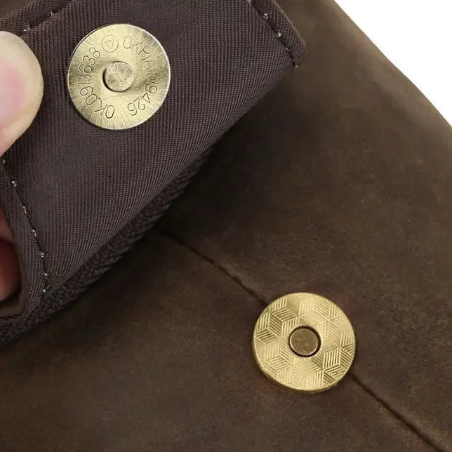 Sacoche poitrine cuir homme bandoulière