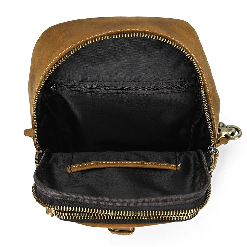 Sacoche poitrine homme