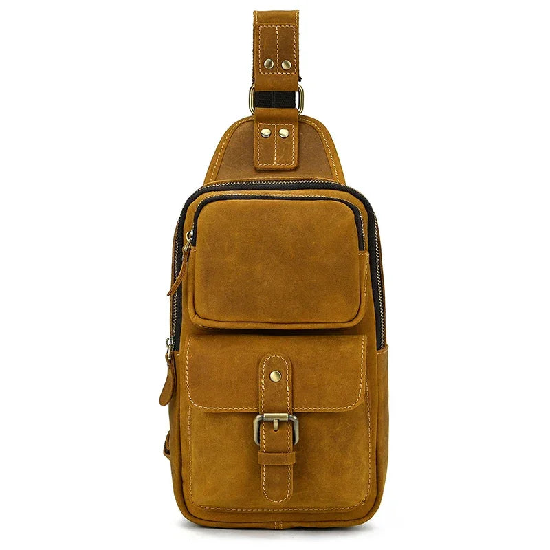 Sacoche poitrine homme