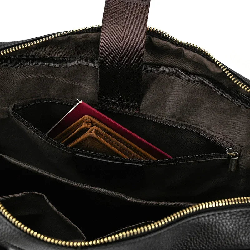 Sacoche porte document homme