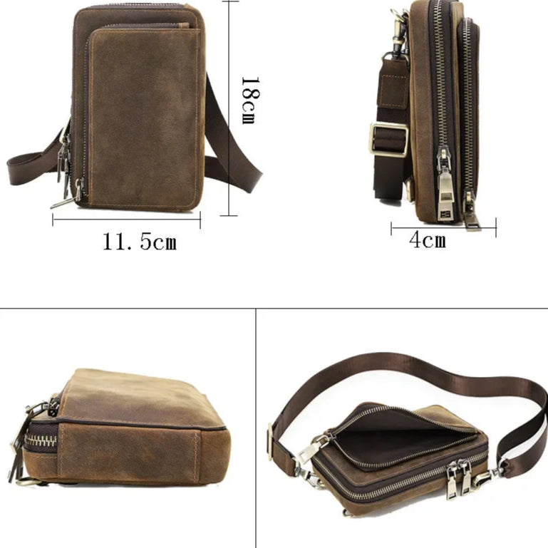 Sacoche portefeuille homme