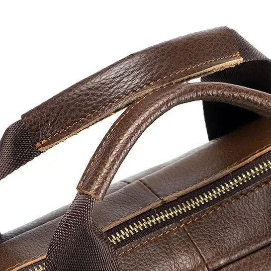 Sacoche pour homme en cuir