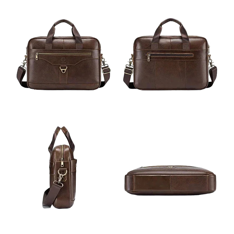 Sacoche pour homme en cuir