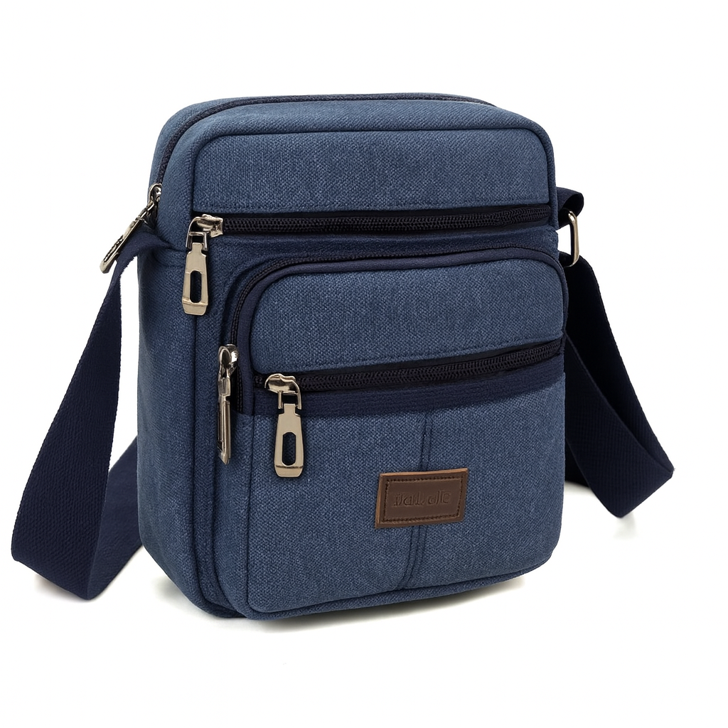 Sacoche pour homme en tissu