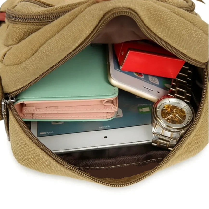 Sacoche pour homme en tissu