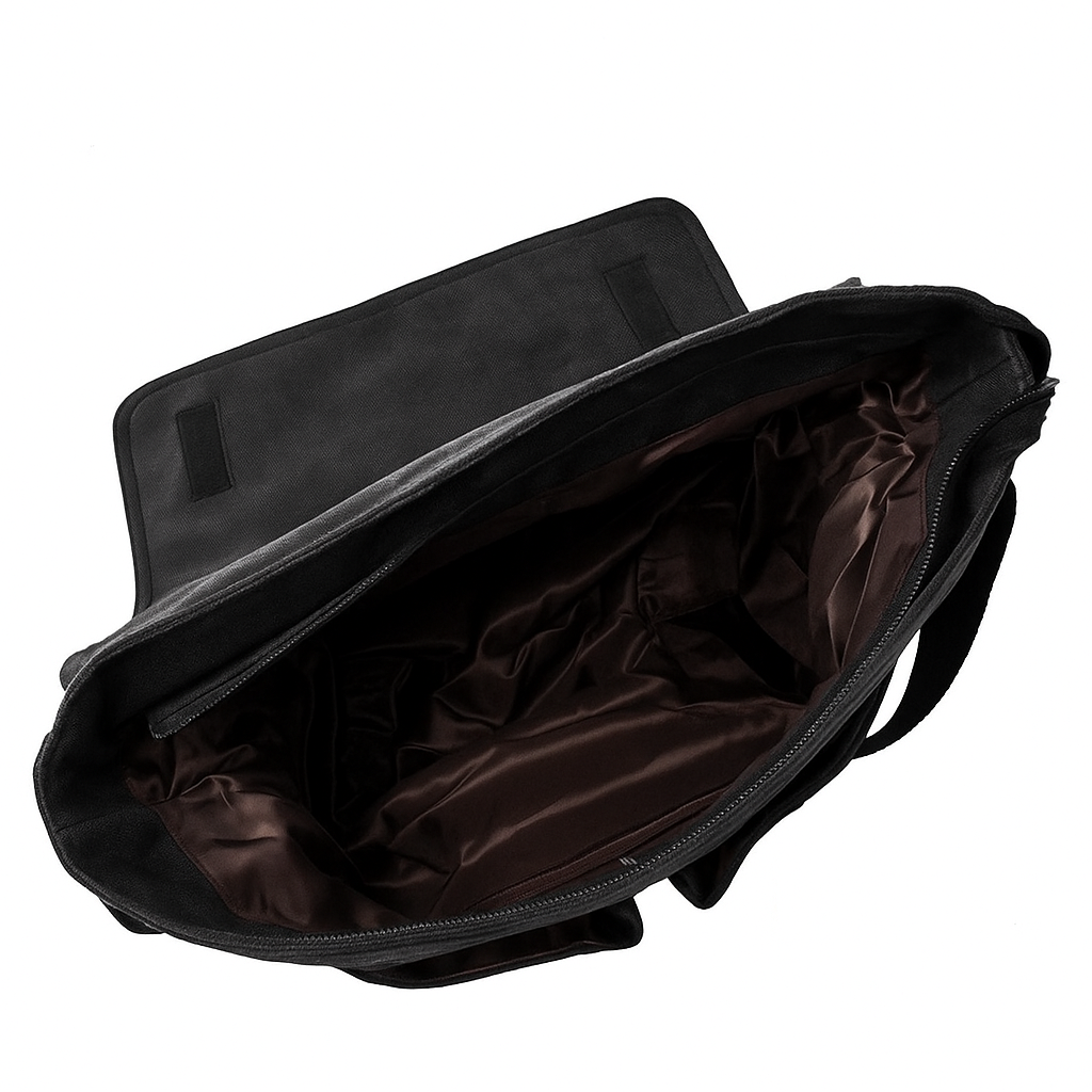 sacoche pour homme en toile