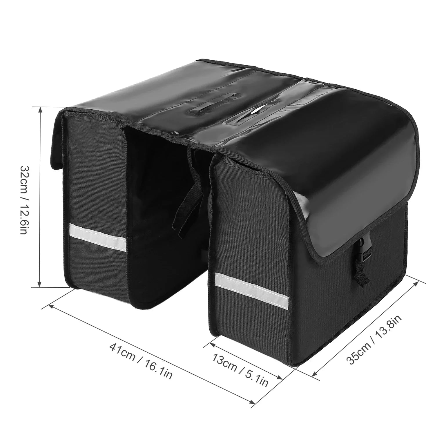 Sacoche pour porte bagage vélo