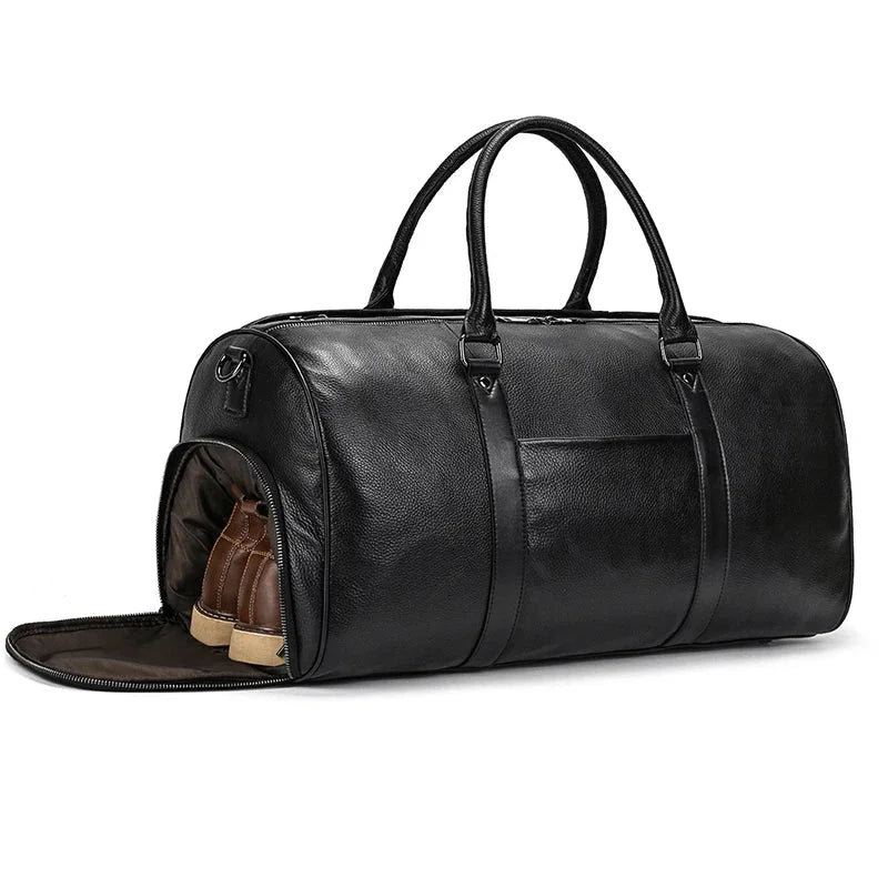 Sac de voyage en cuir homme
