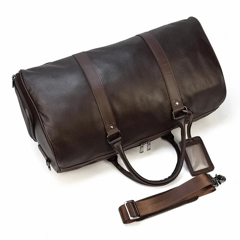 Sac de voyage en cuir homme