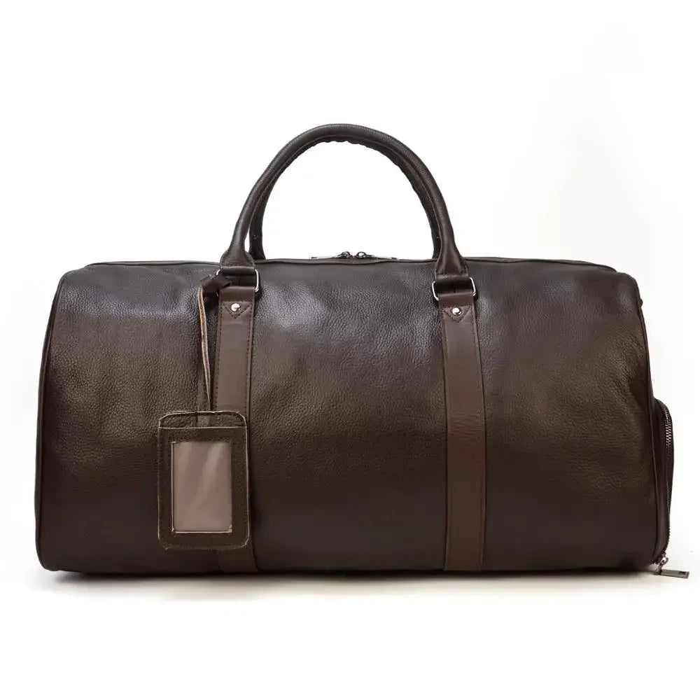 Sac de voyage en cuir homme