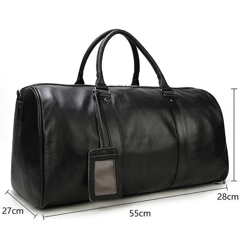 Sac de voyage en cuir homme