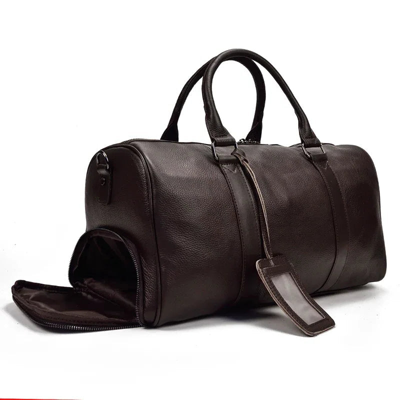 Sac de voyage en cuir homme