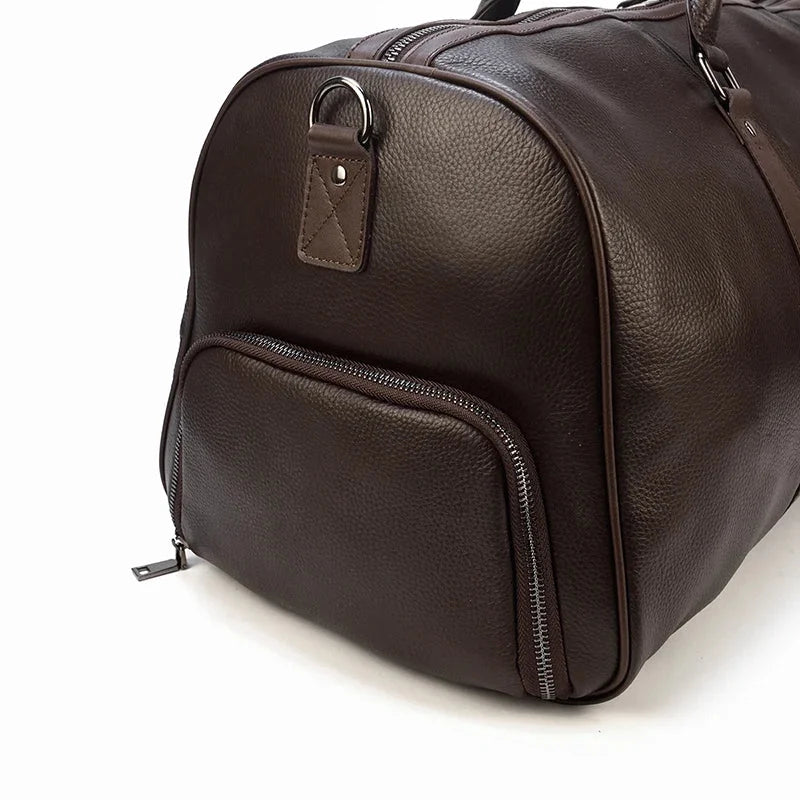 Sac de voyage en cuir homme