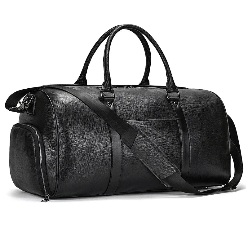Sac de voyage en cuir homme