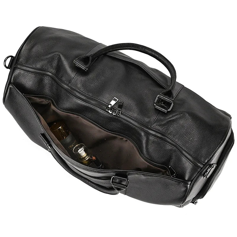 Sac de voyage en cuir homme