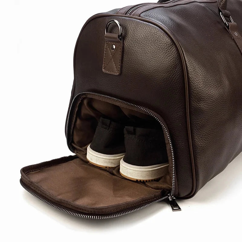 Sac de voyage en cuir homme