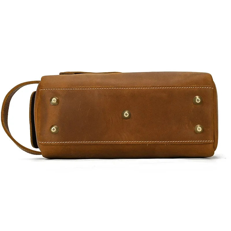Trousse de toilette homme cuir