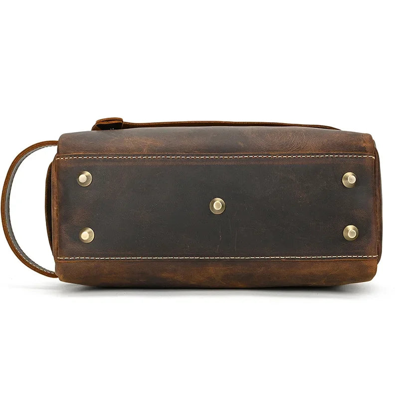 Trousse de toilette homme cuir