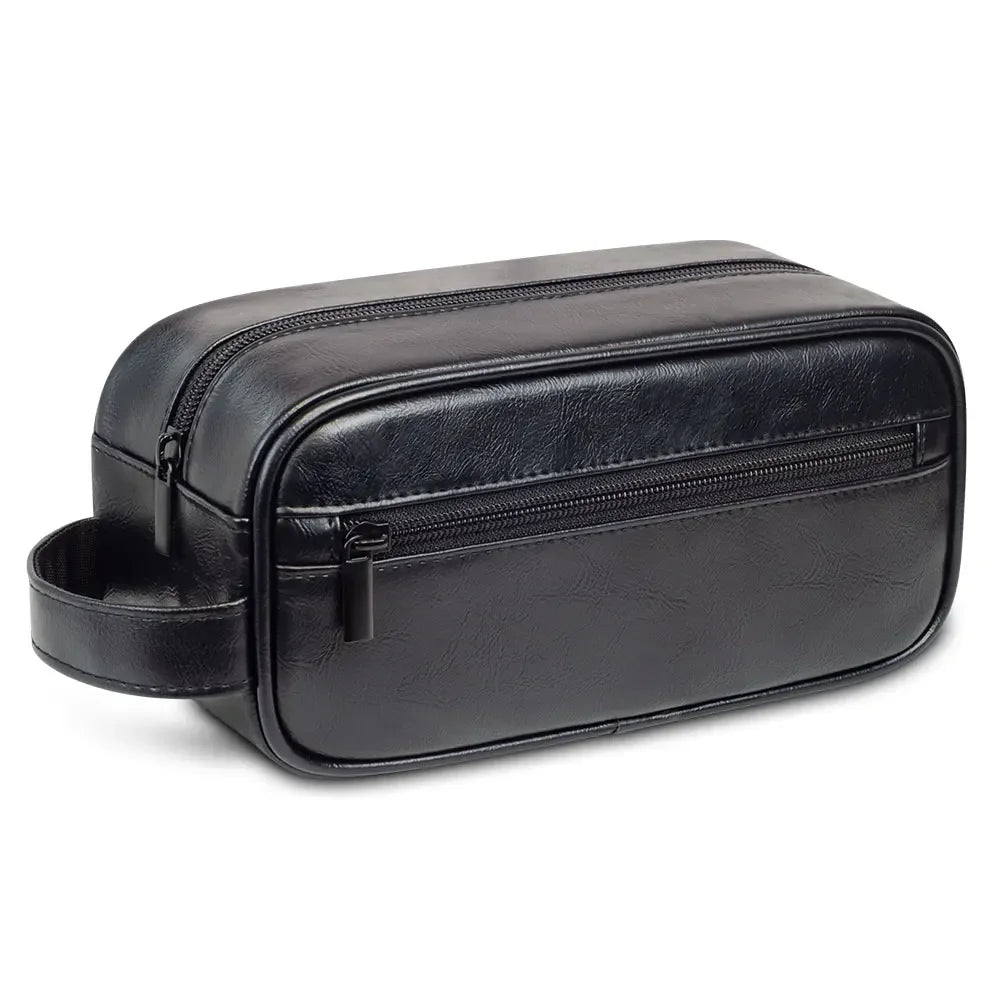 Trousse de toilette homme élégante noir