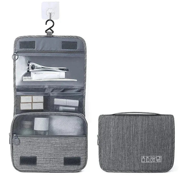 Trousse de toilette homme voyage gris