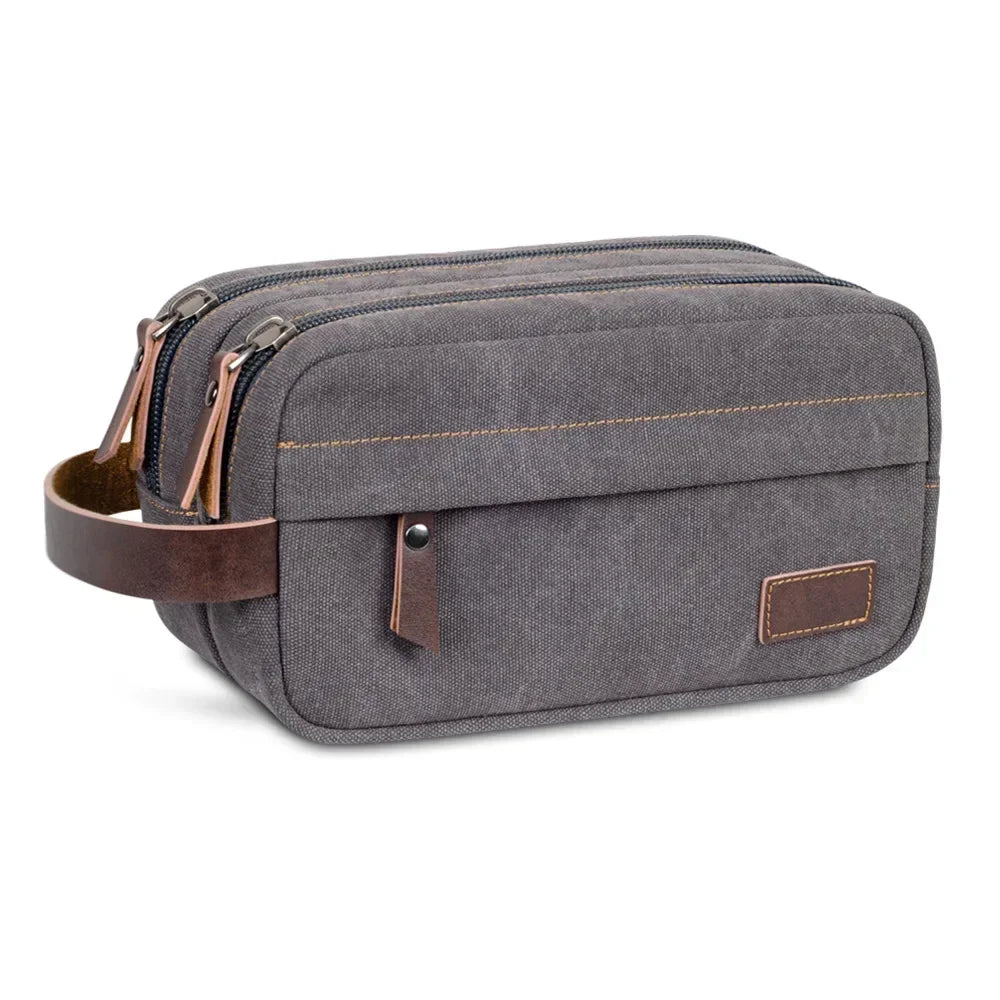 Trousse de toilette pour voyager gris