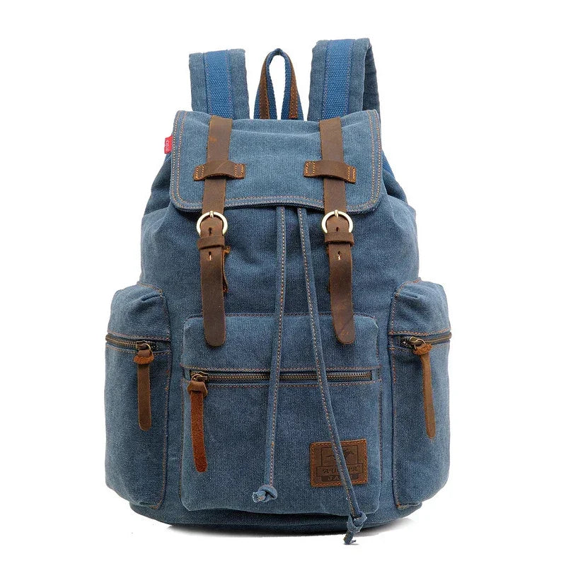 Vintage sac à dos bleu