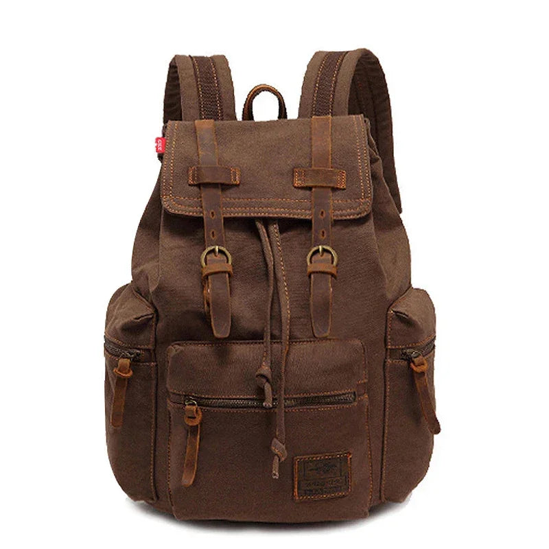 Vintage sac à dos marron