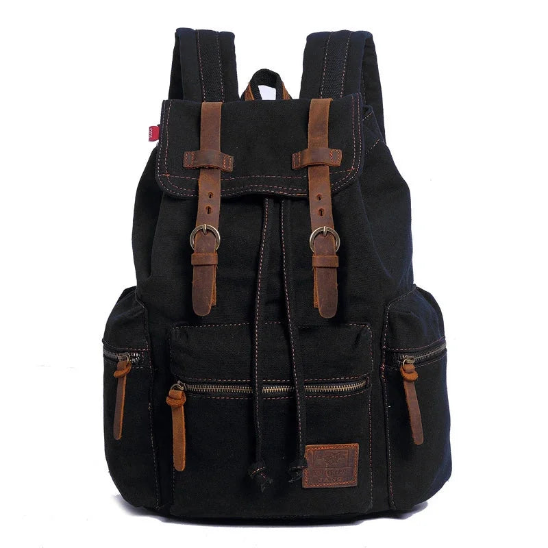 Vintage sac à dos noir