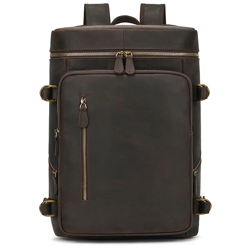 Sac à Dos Cuir Vintage Marron