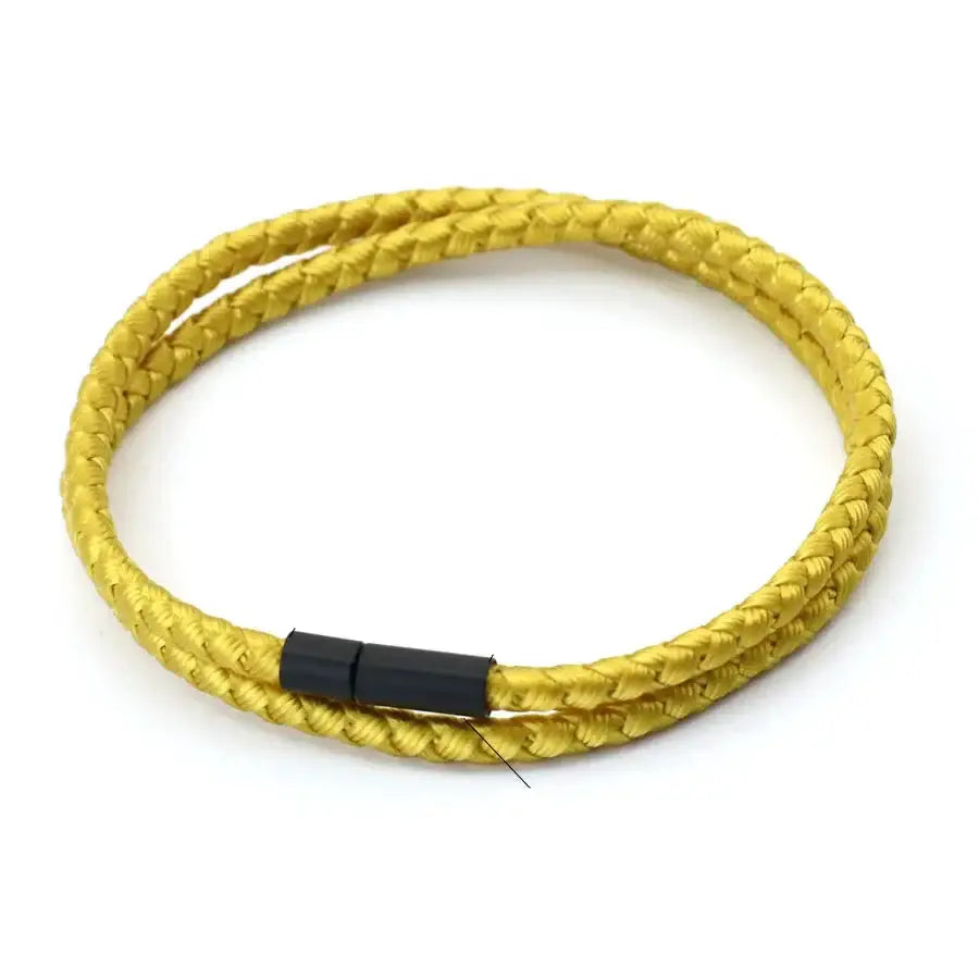 Bracelet homme tressé en corde minimaliste