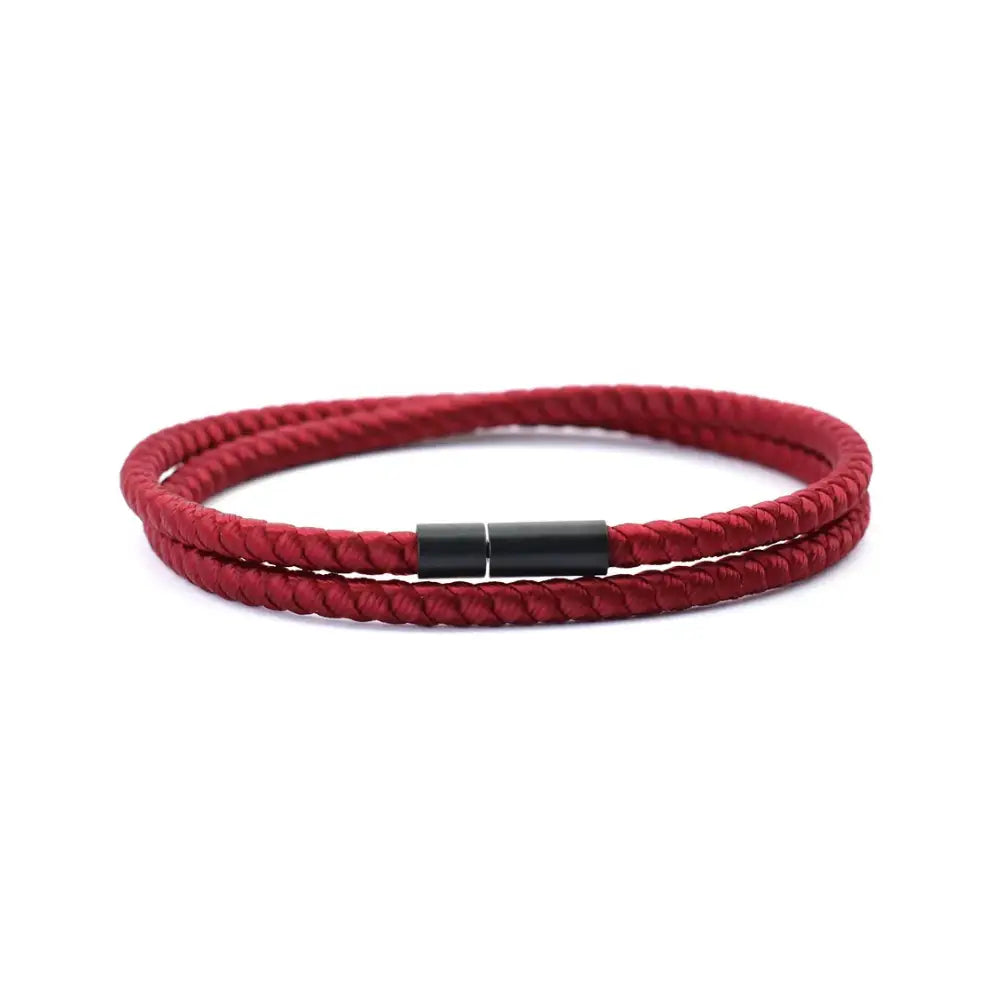 Bracelet homme tressé en corde minimaliste