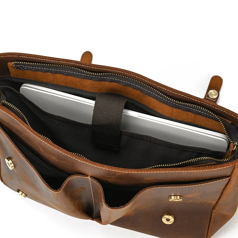 Cartable pour homme cuir