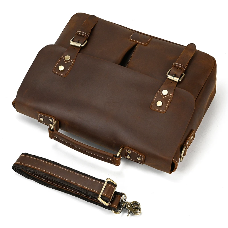 Cartable pour homme cuir