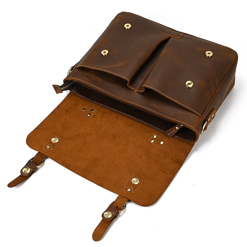Cartable pour homme cuir